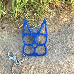 Cat Self Defense Keychain